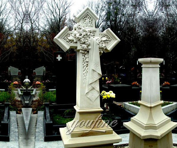 Xingyan Custom American Crossed Stone Headstone
